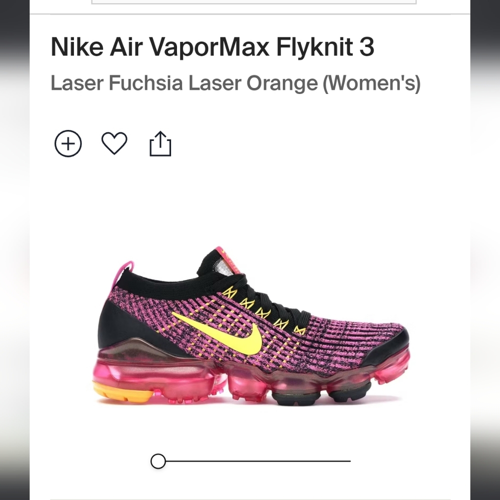Brand new Nike Air VaporMax Flyknit 3